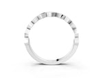 Silver Zigzag Chevron Band with No Stone_15