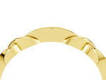 Twisted Marquise Aquamarine Pavé Band in Yellow gold with Shared Prong Setting_4