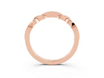Twisted Marquise Ruby Pavé Band in Rose gold with Shared Prong Setting_3