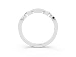 Twisted Marquise Ruby Pavé Band in White gold with Shared Prong Setting_3