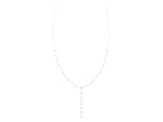 White gold Bezel-Set Round Diamond Station Y Necklace_1
