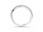 White gold Braided Milgrain White Gold Contour Band_3
