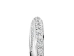 White gold Double Row Pavé Round Diamond Channel Set Band_5