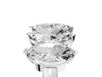 White gold Five Stone Marquise Diamond Prong Set White Gold Band_5