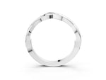 White gold Infinity Twisted Plain Band_3