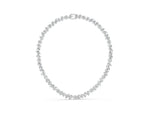 White gold Mixed Shape Diamond Tennis Necklace_1