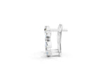 White gold Multi-Shape Diamond Cluster Stud Earrings_1