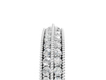 White gold Pavé Round Diamond Milgrain Eternity Band_5