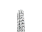 White gold Pavé Round Diamond White Gold Eternity Band_5