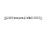 White gold Round Cut Diamond Tennis Bracelet with Claw Prong Setting