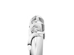 White gold Round Diamond Eternity Band with Twist Prong Setting_5