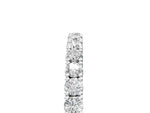 White gold Round Diamond Half-Eternity Band with Shared Prong Setting_5