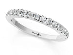 White gold Round Diamond Pavé Set Eternity Band with Micro Prong Setting_1