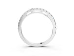 White gold Round Diamond Pavé Set Eternity Band_3