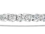 White gold Round Diamond Tennis Bracelet with Prong Setting and Box Clasp_1