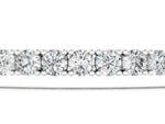 White gold Round Diamond Tennis Bracelet with Prong Setting in White Gold_1