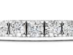 White gold Round Diamond Tennis Bracelet with Prong Setting_1