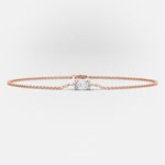 Marquise Single Diamond Bracelet