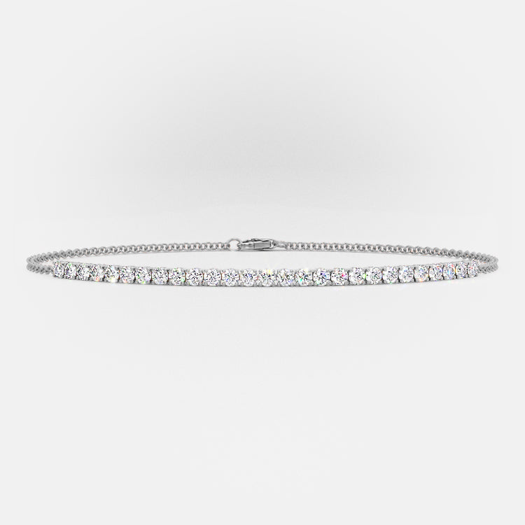 Pave diamond bracelet