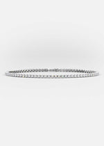 Tennis bracelet illusion: 1.8 ct round brilliant diamonds