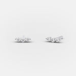 Capricorn Earrings 0.30 ct round diamonds
