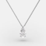 1.5 Carat Pear Shape Diamond Pendant