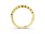 Yellow gold Bezel Set Round Diamond Eternity Band_3