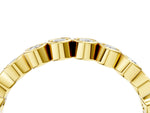 Yellow gold Bezel Set Round Diamond Eternity Band_4