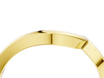 Yellow gold Chevron V-Shaped Contour Band_4