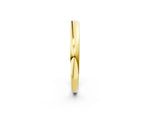 Yellow gold Classic Plain Metal Band_2