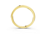 Yellow gold Classic Plain Metal Band_3