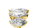 Yellow gold Five-Stone Marquise Diamond Prong Set Band_5