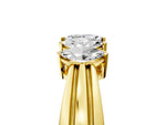 Yellow gold Five-Stone Marquise Diamond Split Shank Ring with Shared Prong Setting_5