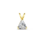 Yellow gold Gold Wire Wrapped Calf Crystal Pendant