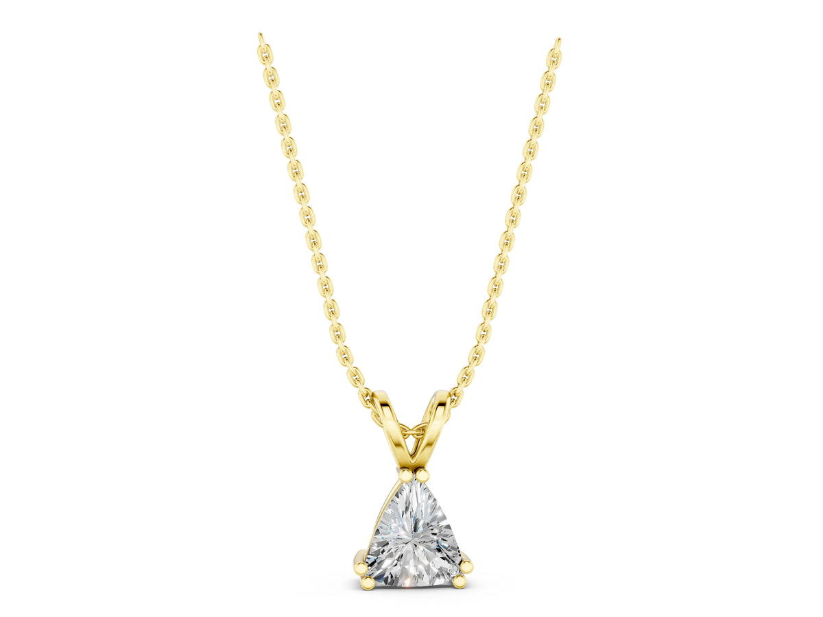 Yellow gold Gold Wire Wrapped Calf Crystal Pendant_1