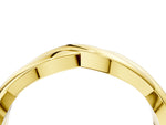 Yellow gold Infinity Twisted Plain Band_4
