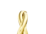 Yellow gold Infinity Twisted Plain Band_5