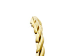 Yellow gold Marquise Diamond Twist Eternity Band with Bezel Setting_5