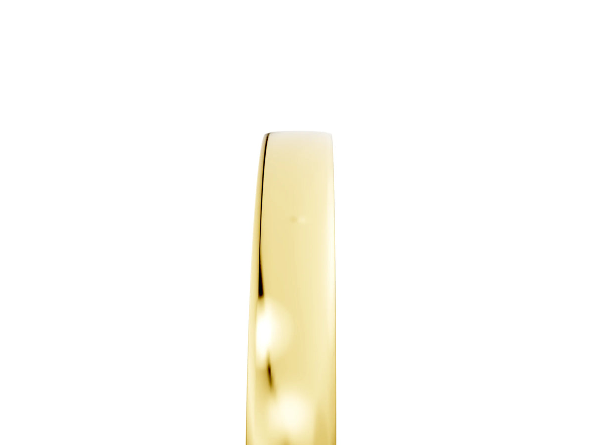Yellow gold Pavé Round Diamond Channel Set Band_5