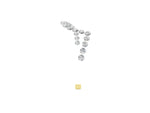 Yellow gold Round Diamond Pavé V-Shaped Contour Band with Shared Prong Setting_2