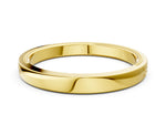 Yellow gold Vintage Engraved Milgrain Band