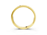 Yellow gold Vintage Engraved Milgrain Band_3