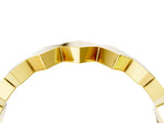 Yellow gold Zigzag Chevron Band with No Stone_4