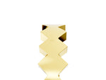 Yellow gold Zigzag Chevron Band with No Stone_5
