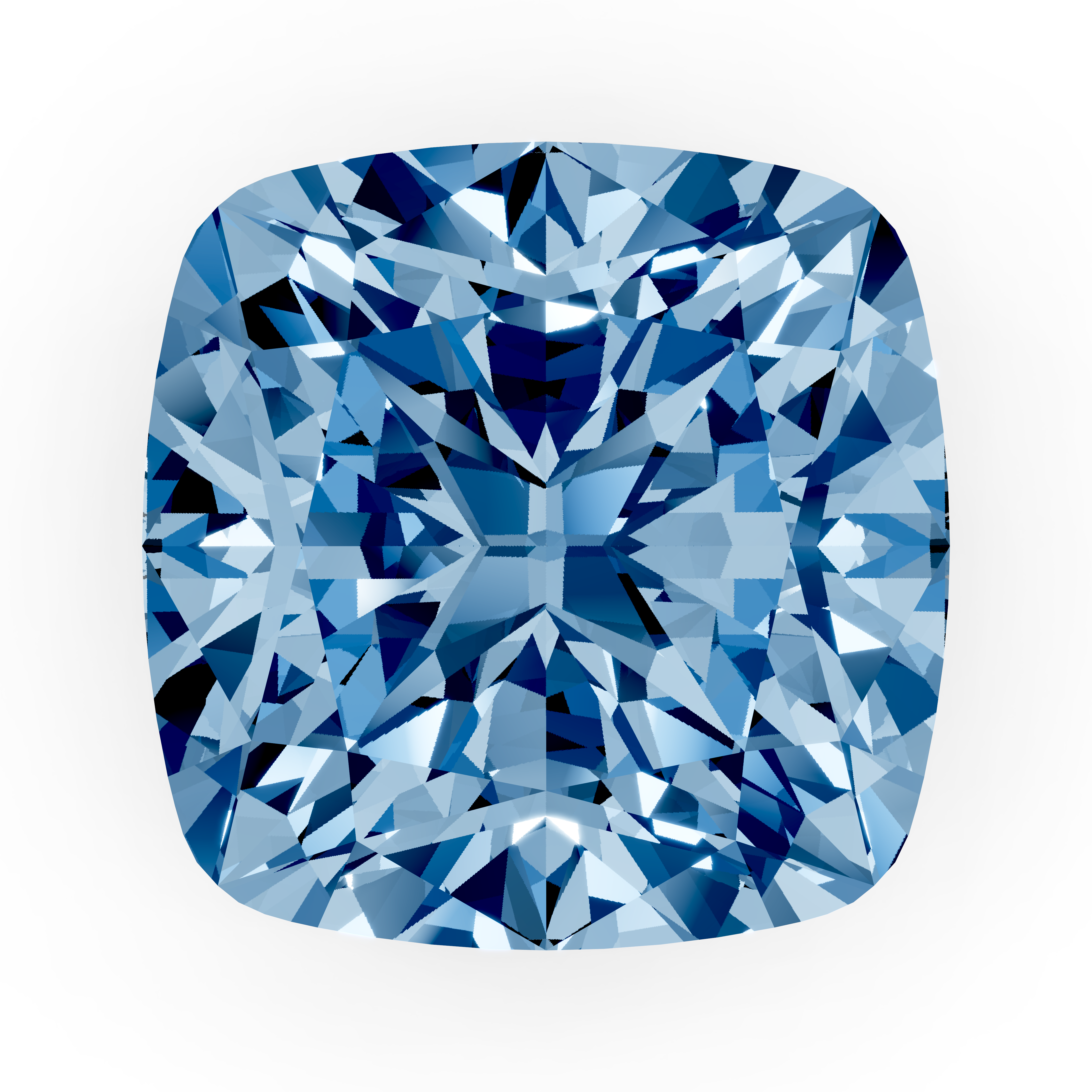 Blue cushion