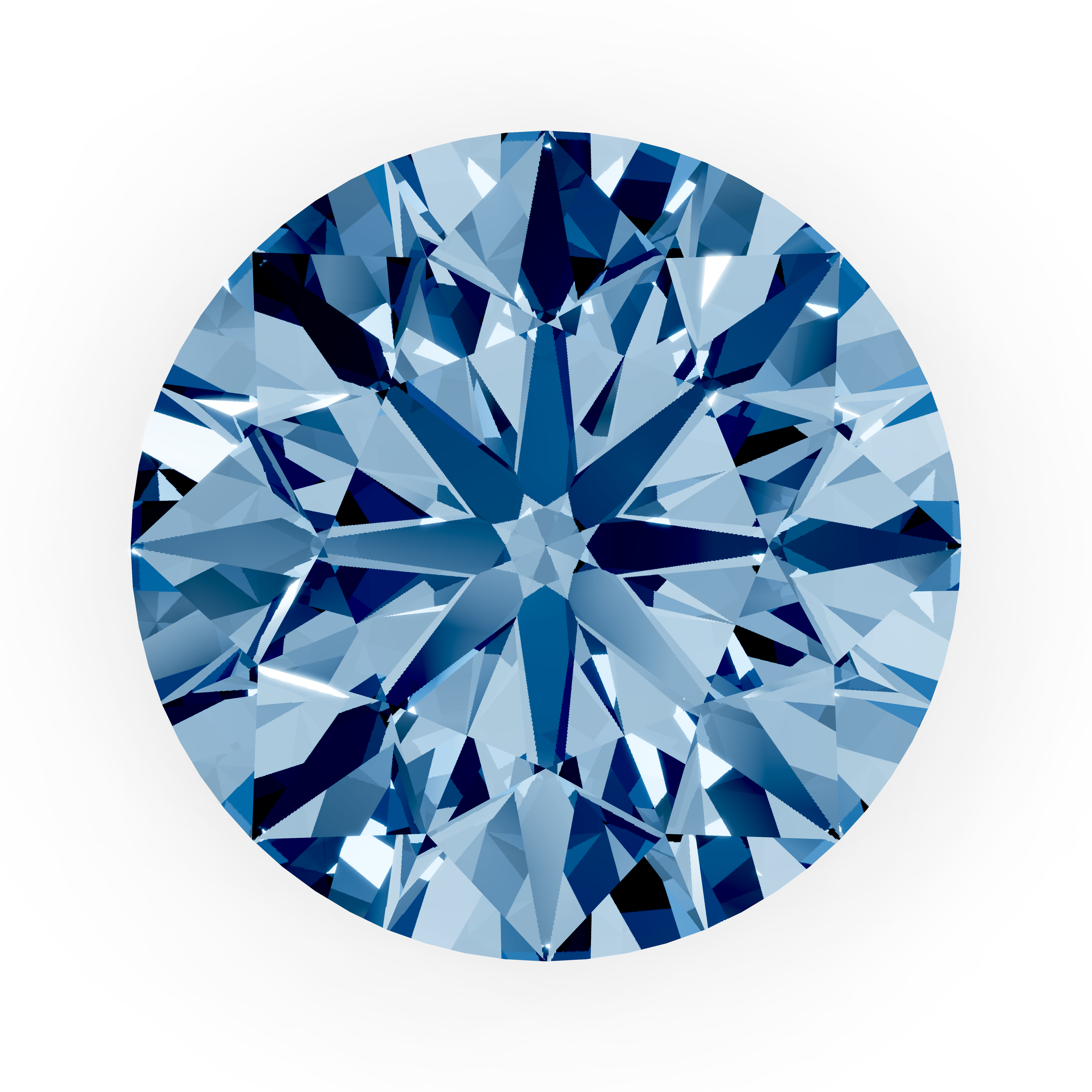 Blue round