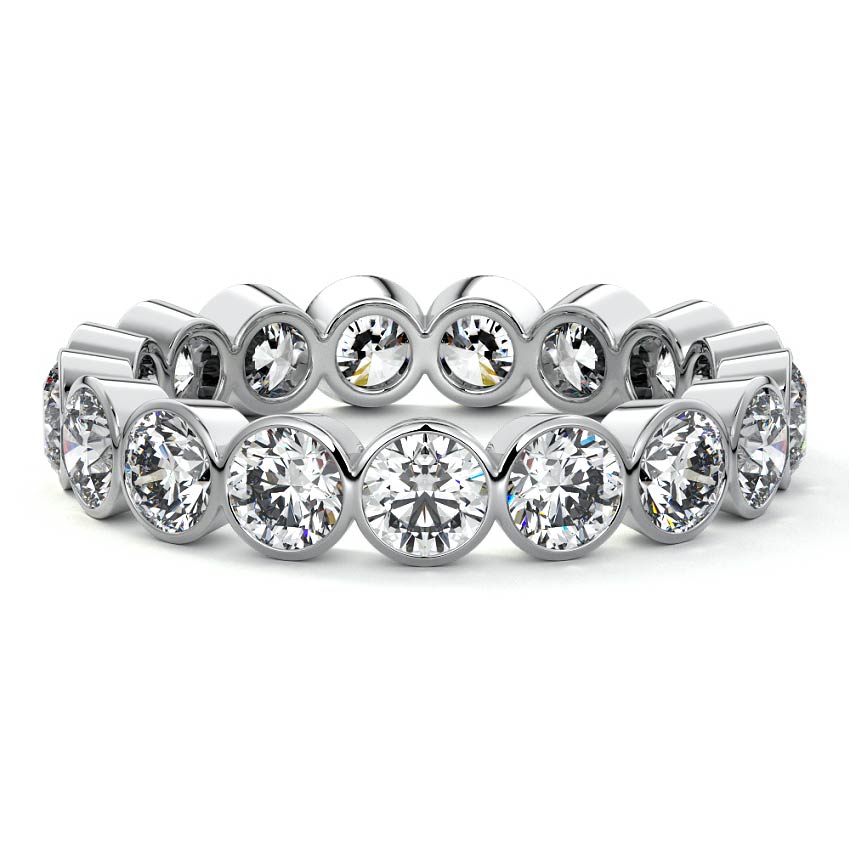 Bezel Eternity Band