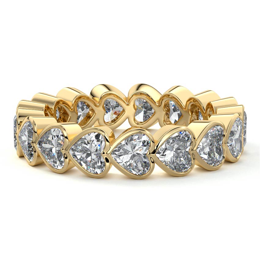 East west Bezel Eternity Band