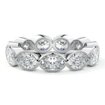 East west Bezel Eternity Band