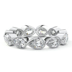 East west Bezel Eternity Band